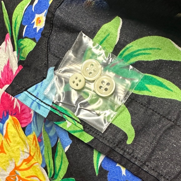 NWT Ralph Lauren Men's Hawaiian Tropical Special Edition Long Sleeve Shirt XL - Picture 7 of 8